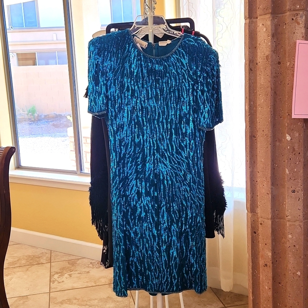 Beautiful party sequin dress! Ready for New Years Eve!!